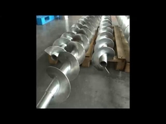 304 Stainless Steel Powder Screw Quick Detachable Powder Conveying Screw